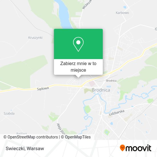 Mapa Swieczki