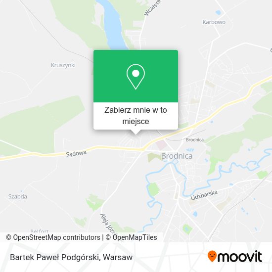 Mapa Bartek Paweł Podgórski