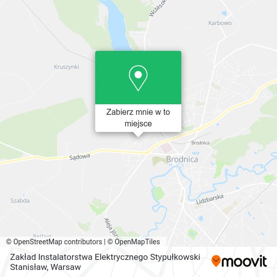 Mapa Zakład Instalatorstwa Elektrycznego Stypułkowski Stanisław