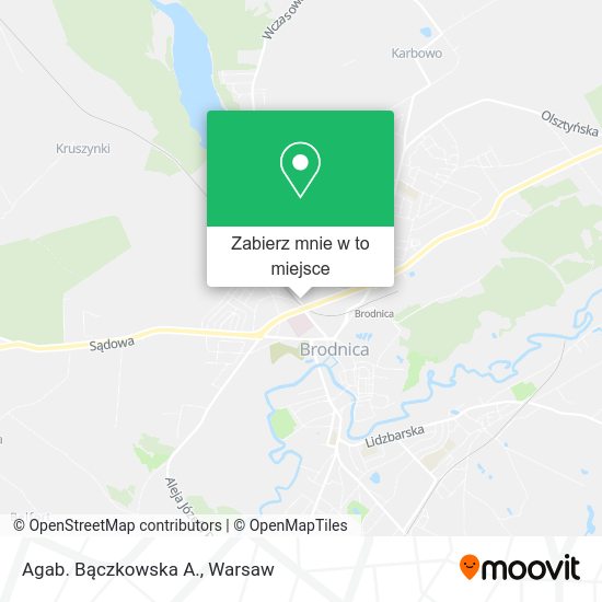 Mapa Agab. Bączkowska A.