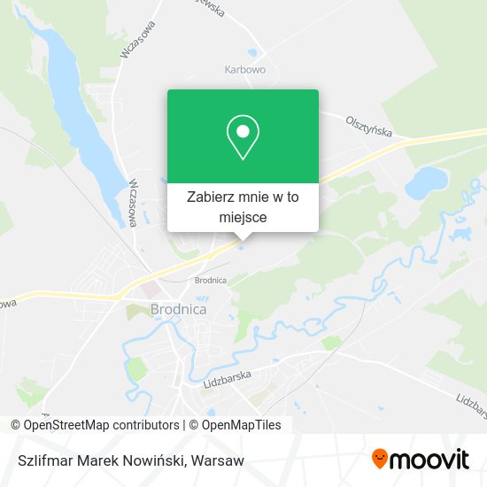 Mapa Szlifmar Marek Nowiński