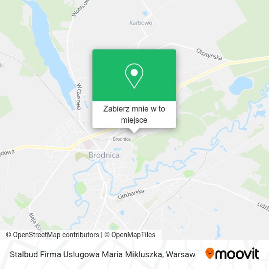 Mapa Stalbud Firma Uslugowa Maria Mikluszka