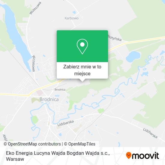 Mapa Eko Energia Lucyna Wajda Bogdan Wajda s.c.