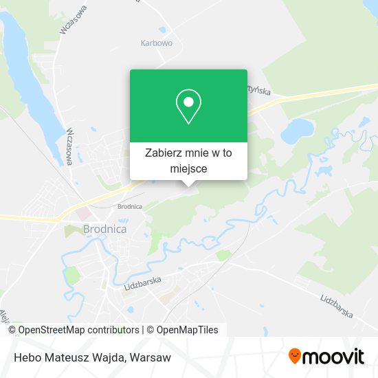 Mapa Hebo Mateusz Wajda