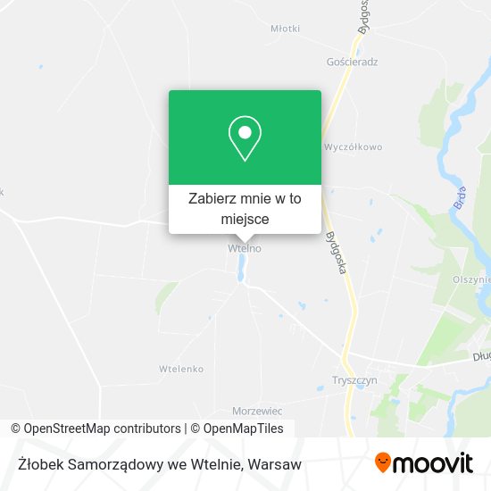 Mapa Żłobek Samorządowy we Wtelnie