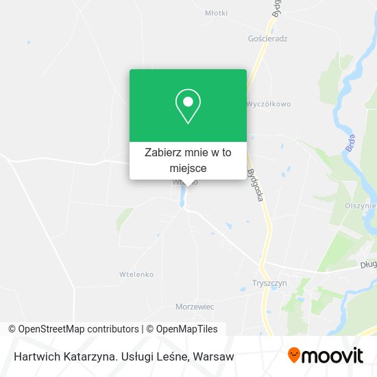 Mapa Hartwich Katarzyna. Usługi Leśne