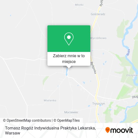 Mapa Tomasz Rogóż Indywidualna Praktyka Lekarska