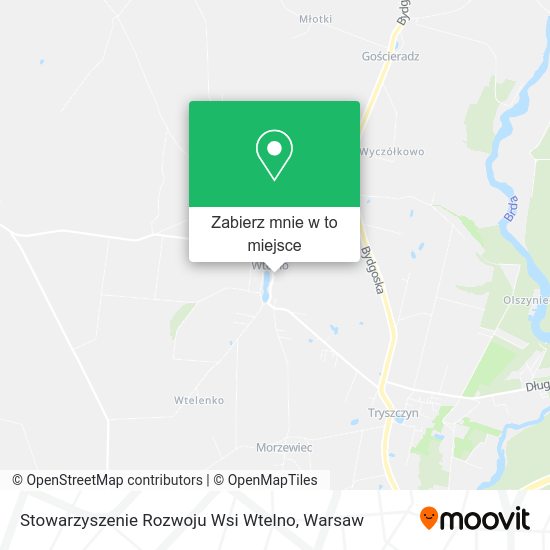 Mapa Stowarzyszenie Rozwoju Wsi Wtelno