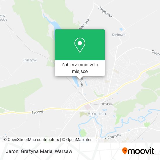 Mapa Jaroni Grażyna Maria