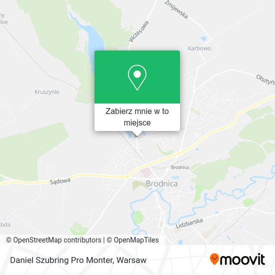 Mapa Daniel Szubring Pro Monter