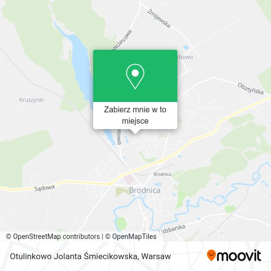 Mapa Otulinkowo Jolanta Śmiecikowska