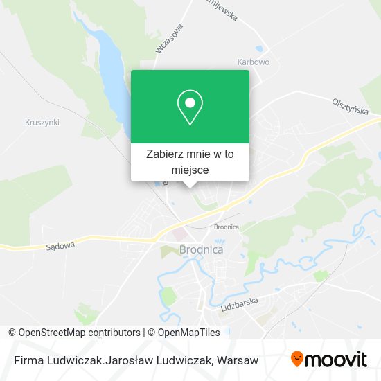 Mapa Firma Ludwiczak.Jarosław Ludwiczak