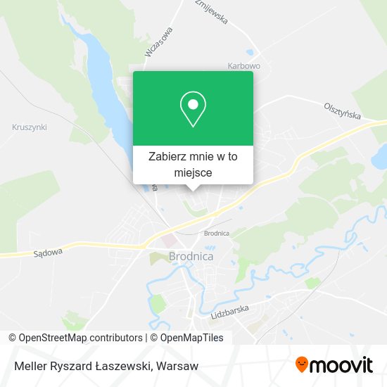 Mapa Meller Ryszard Łaszewski