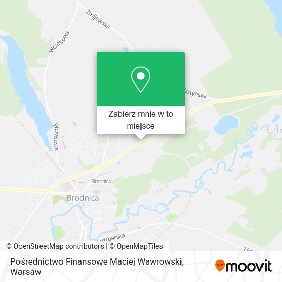 Mapa Pośrednictwo Finansowe Maciej Wawrowski