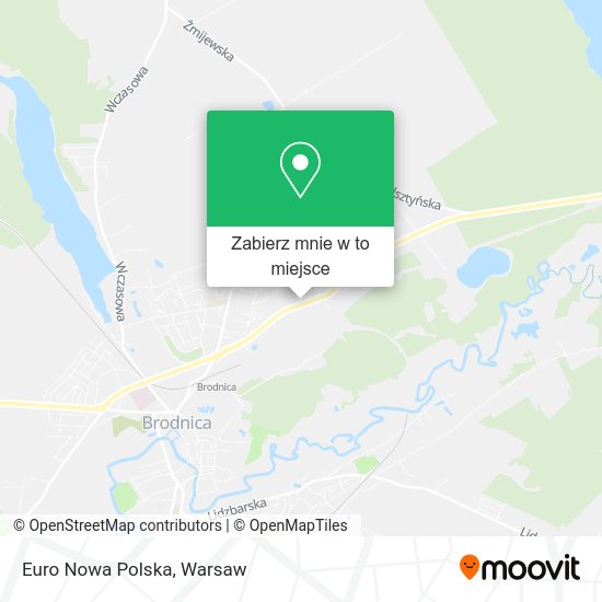 Mapa Euro Nowa Polska