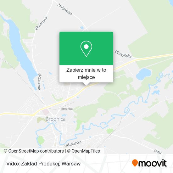 Mapa Vidox Zaklad Produkcj