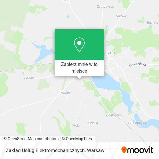 Mapa Zakład Usług Elektromechanicznych