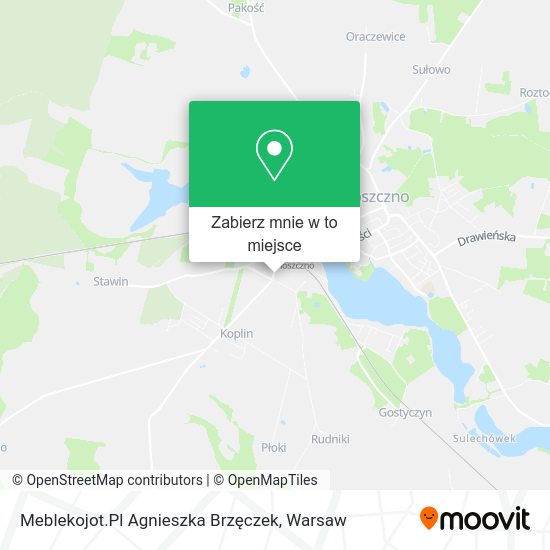 Mapa Meblekojot.Pl Agnieszka Brzęczek