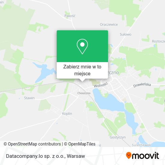 Mapa Datacompany.Io sp. z o.o.