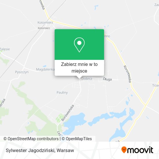 Mapa Sylwester Jagodziński