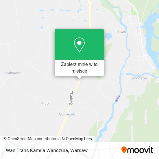 Mapa Wan Trans Kamila Wanczura