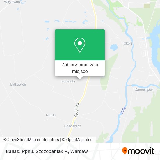 Mapa Ballas. Pphu. Szczepaniak P.