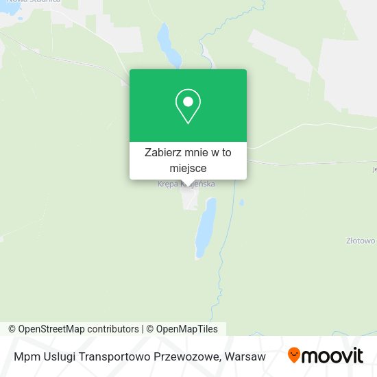 Mapa Mpm Uslugi Transportowo Przewozowe