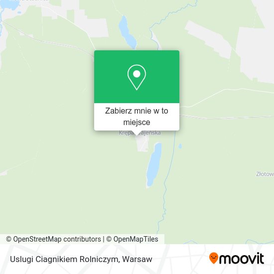 Mapa Uslugi Ciagnikiem Rolniczym