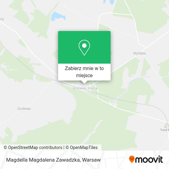 Mapa Magdella Magdalena Zawadzka