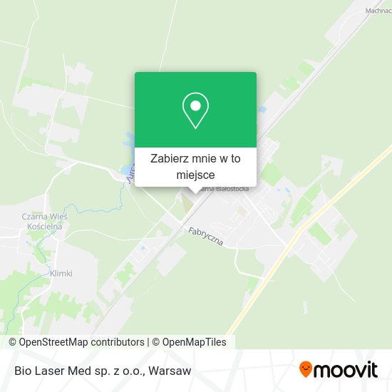 Mapa Bio Laser Med sp. z o.o.