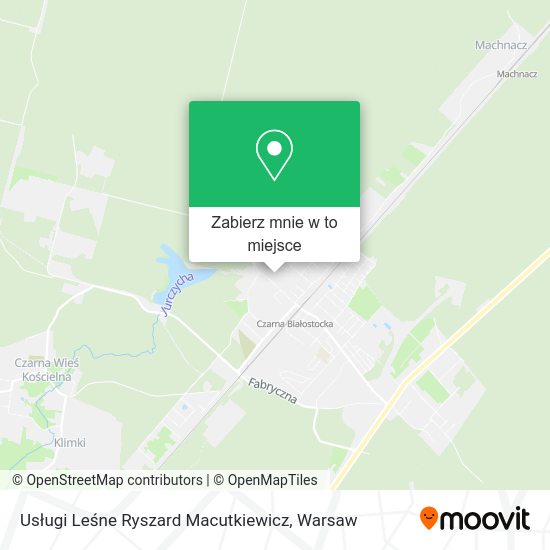 Mapa Usługi Leśne Ryszard Macutkiewicz