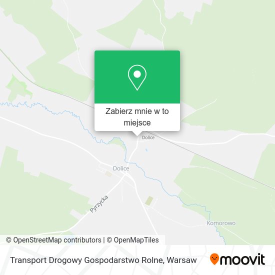 Mapa Transport Drogowy Gospodarstwo Rolne