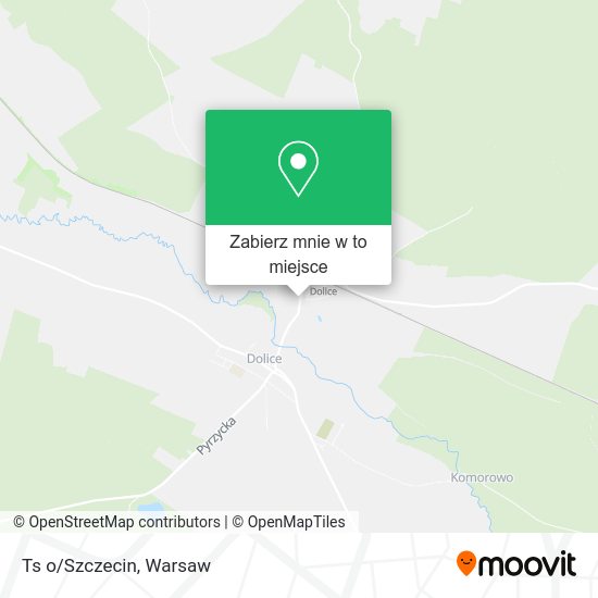 Mapa Ts o/Szczecin