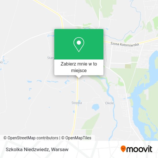 Mapa Szkolka Niedzwiedz