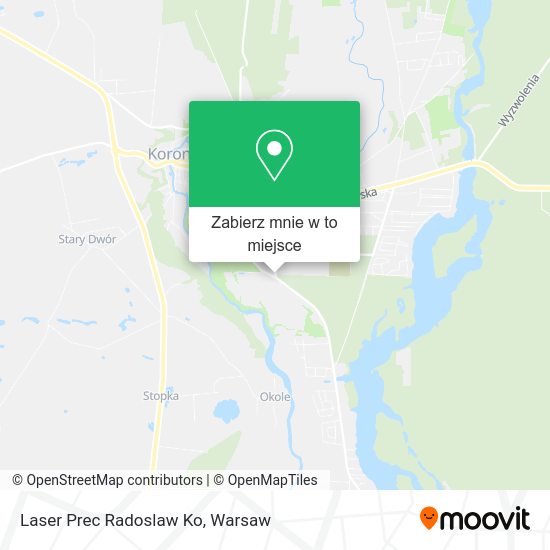 Mapa Laser Prec Radoslaw Ko