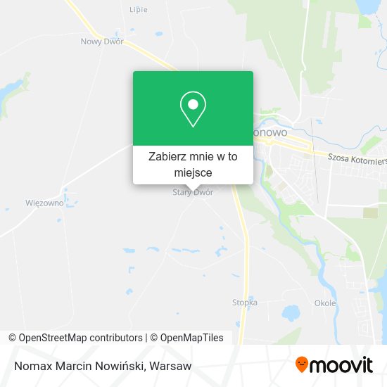 Mapa Nomax Marcin Nowiński