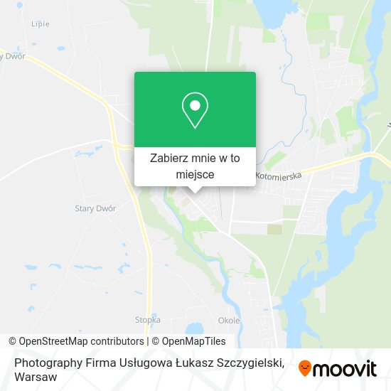 Mapa Photography Firma Usługowa Łukasz Szczygielski