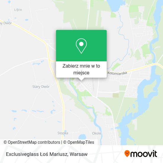Mapa Exclusiveglass Łoś Mariusz