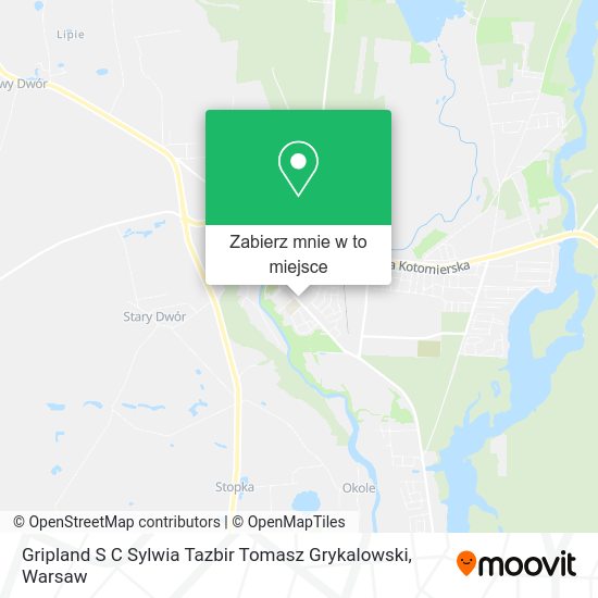 Mapa Gripland S C Sylwia Tazbir Tomasz Grykalowski