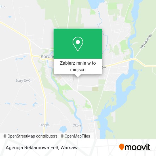 Mapa Agencja Reklamowa Fe3