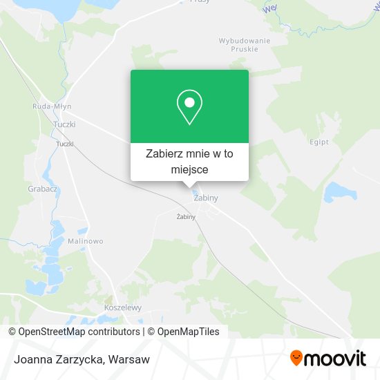 Mapa Joanna Zarzycka