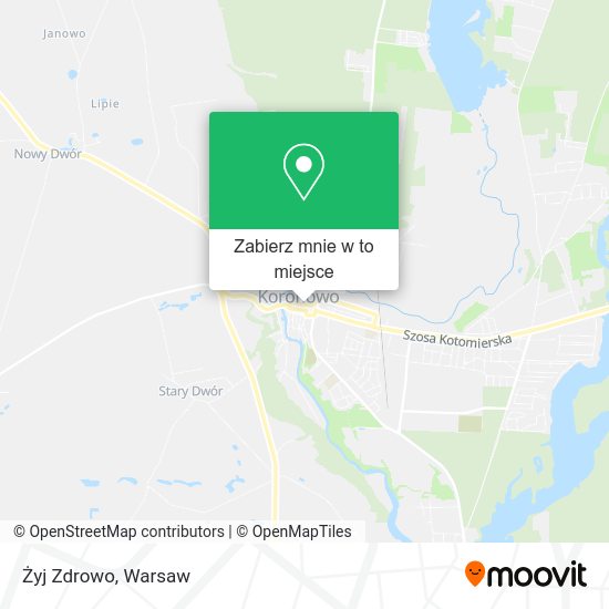 Mapa Żyj Zdrowo