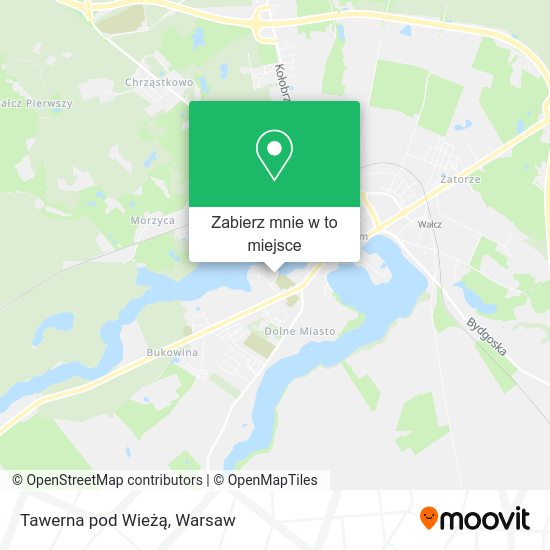 Mapa Tawerna pod Wieżą