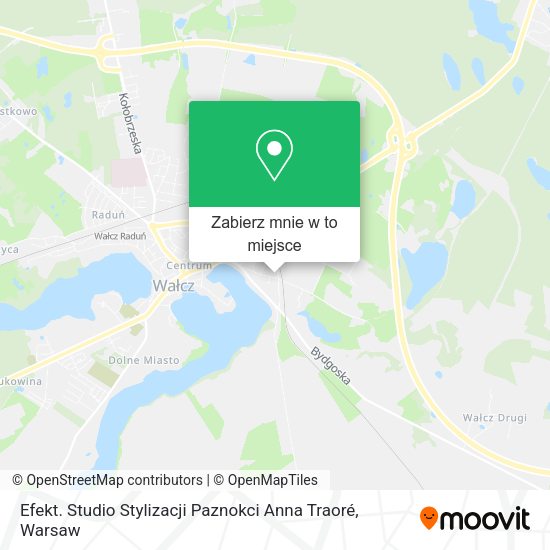 Mapa Efekt. Studio Stylizacji Paznokci Anna Traoré