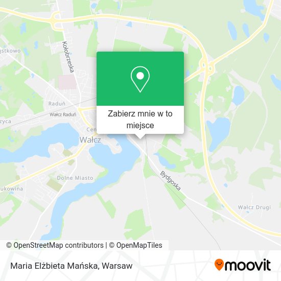 Mapa Maria Elżbieta Mańska