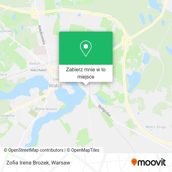 Mapa Zofia Irena Brozek