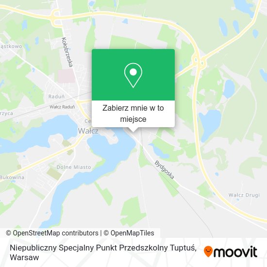 Mapa Niepubliczny Specjalny Punkt Przedszkolny Tuptuś