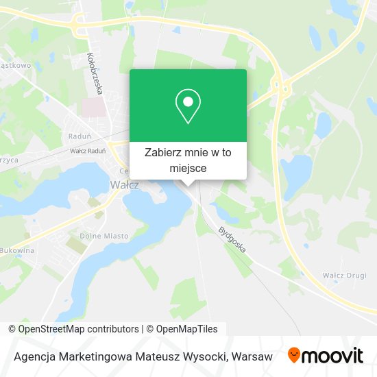 Mapa Agencja Marketingowa Mateusz Wysocki