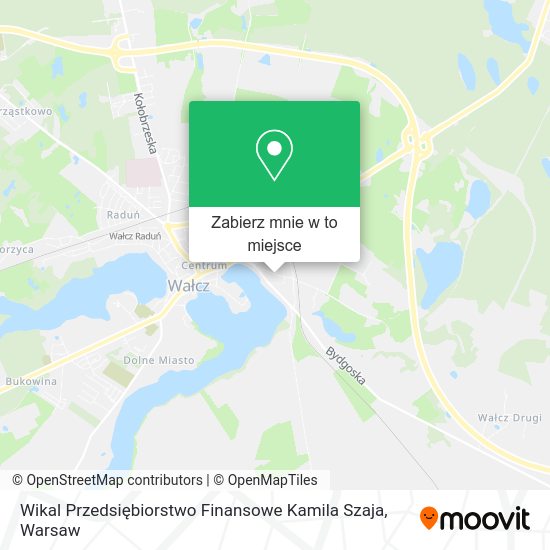 Mapa Wikal Przedsiębiorstwo Finansowe Kamila Szaja