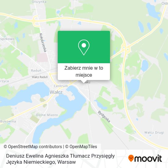 Mapa Deniusz Ewelina Agnieszka Tłumacz Przysięgły Języka Niemieckiego